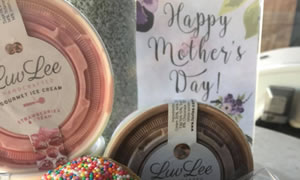 Mother's Day Ice Cream with Luvlee Gourmet Ice Cream
